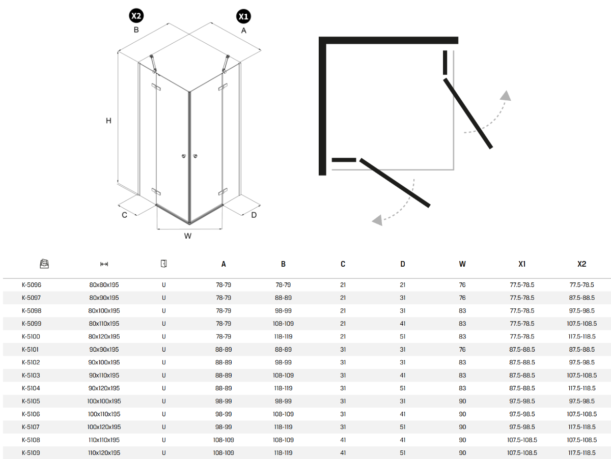 New Trendy kalibra Kabina